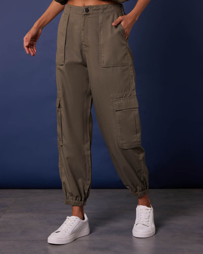 Pause Getaway Car Utility Joggers Olive