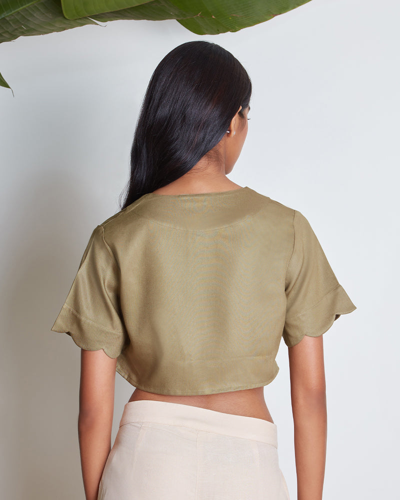 Pause Walk On The Wild Side Cropped Top 