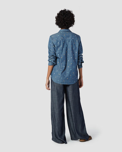 Pause Go With The Flow Wide-Legged Jeans 