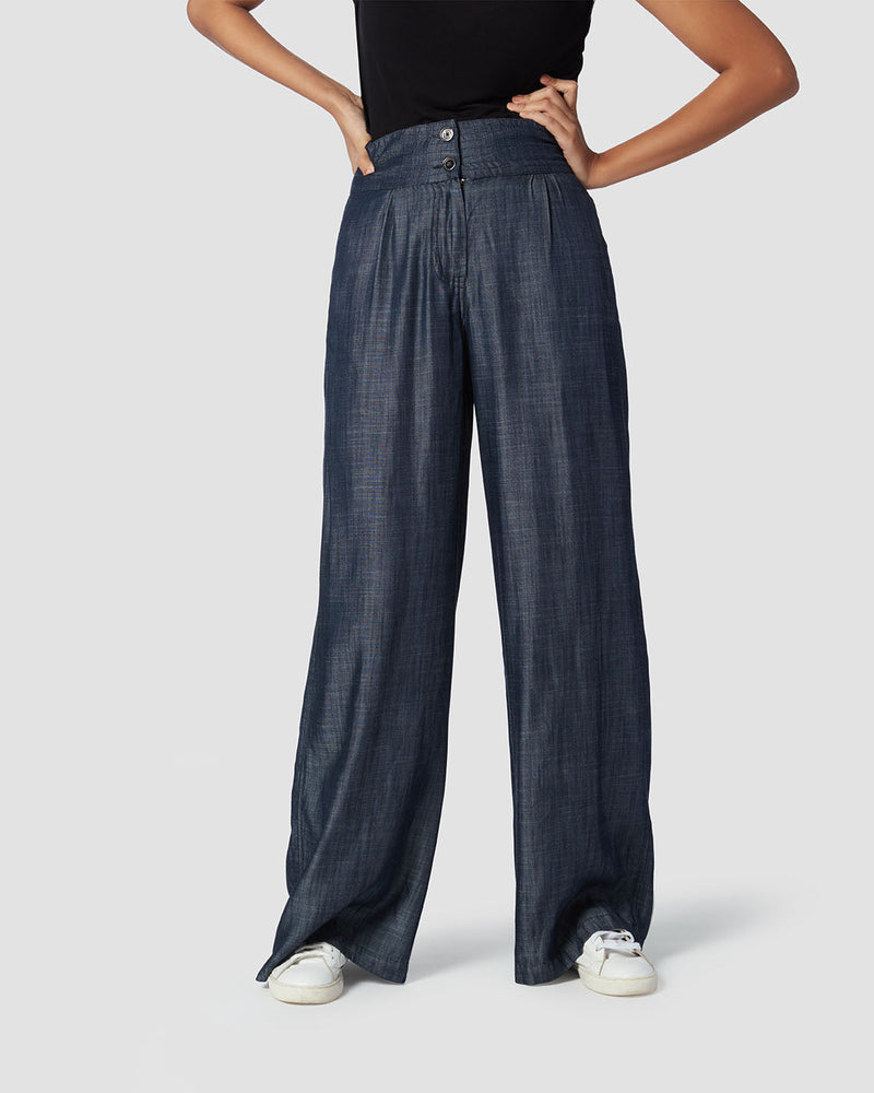 Pause Go With The Flow Wide-Legged Jeans 