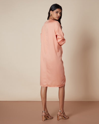 Pause Pleased As Punch Twist Front Dress 