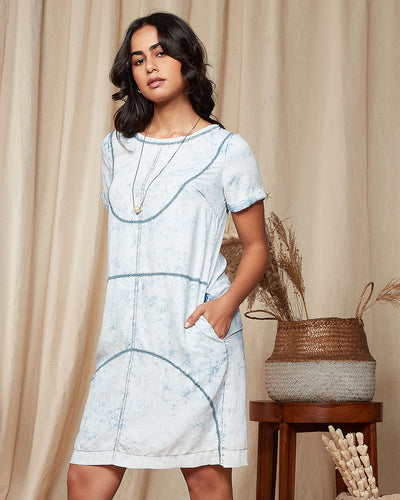 Pause True Blue Dress 
