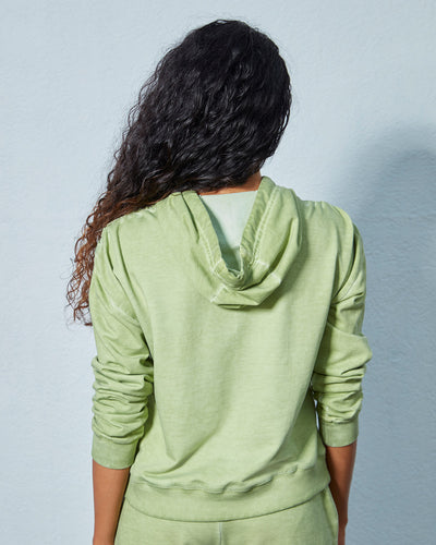 Pause Screamin' Green Hooded Sweatshirt 