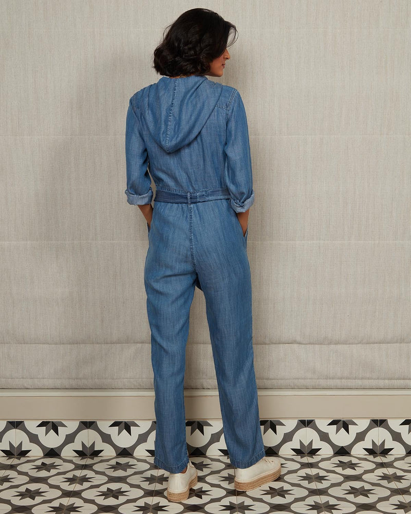 Pause Out Of The Blue Denim Jumpsuit 