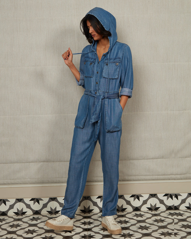Pause Out Of The Blue Denim Jumpsuit 